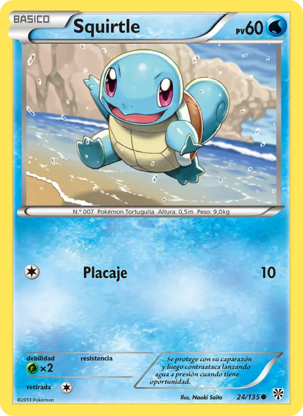 Squirtle, Tormenta Plasma No. 24