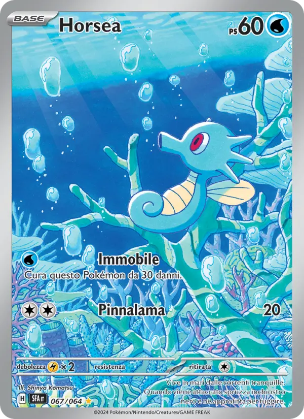 Horsea, Segreto Fiabesco Nº 067