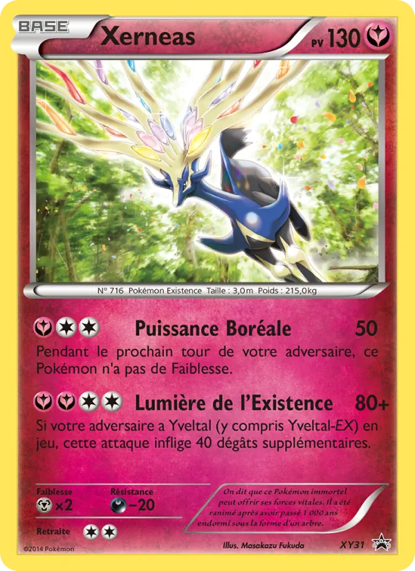 Xerneas, Promo XY Nº XY31