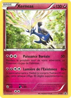Xerneas, Promo XY Nº XY31 Normal