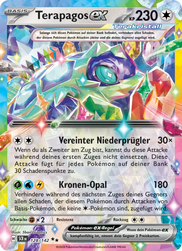 Terapagos-ex, Stellarkrone Nº 128
