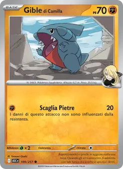 Gible di Camilla, Ascesa Eroica No. 109 Normal