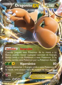 Dragonite EX, Puños Furiosos No. 74 Normal