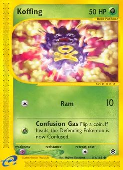 Koffing, Expedition Base Set No. 114 Normal