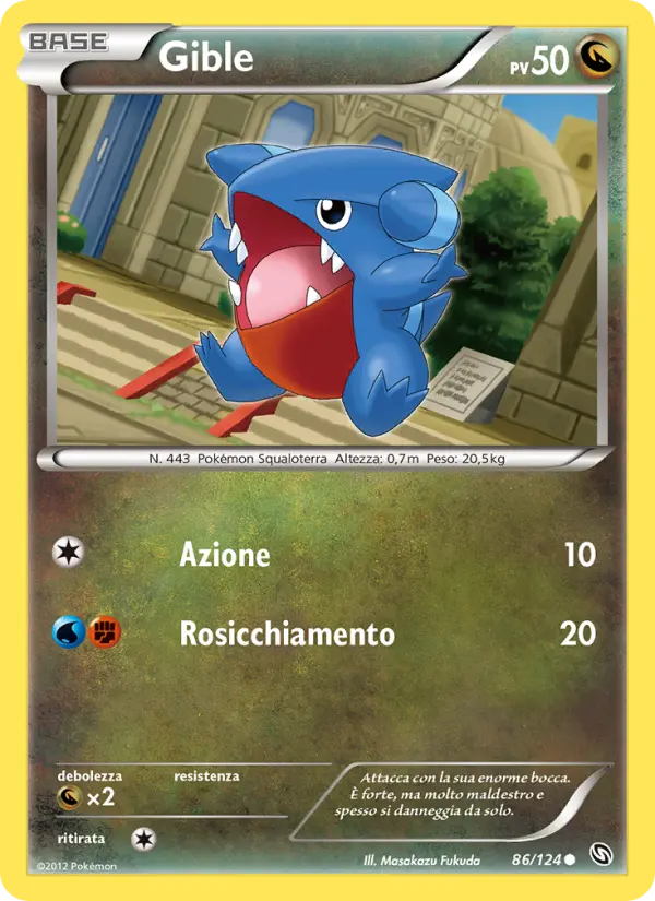 Gible, Stirpe dei Draghi Nº 86
