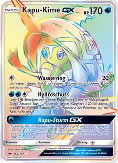 Kapu-Kime GX, Nacht in Flammen No. 152 Holo