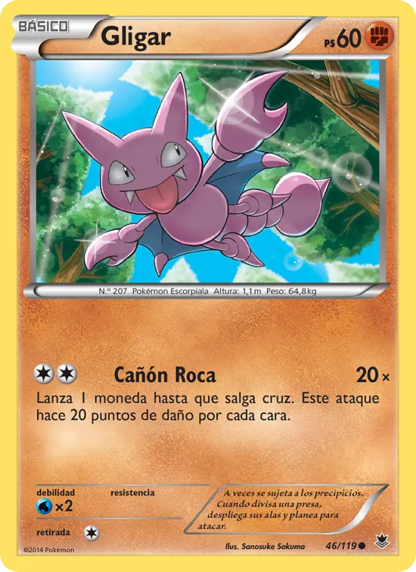 Gligar, Fuerzas Fantasmales No. 46