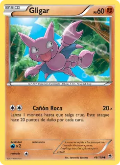 Gligar, Fuerzas Fantasmales No. 46 Normal