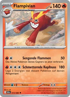 Flampivian, Schwarze Blitze No. 014 Normal