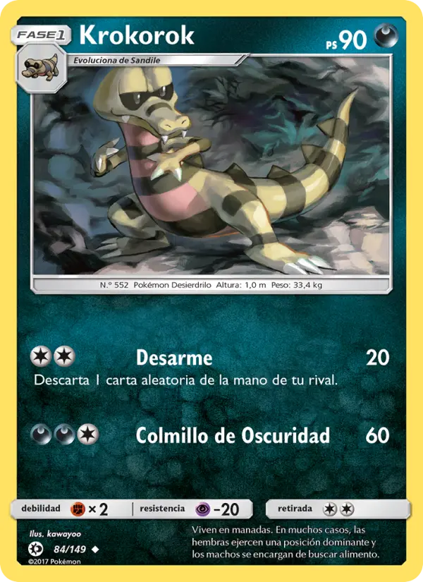 Krokorok, Sol y Luna Nº 84