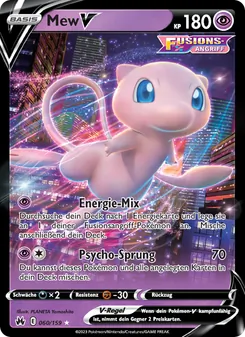 Mew V, Zenit der Könige No. 060 Holo