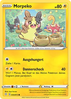 Morpeko, Glänzendes Schicksal No. 35 Normal