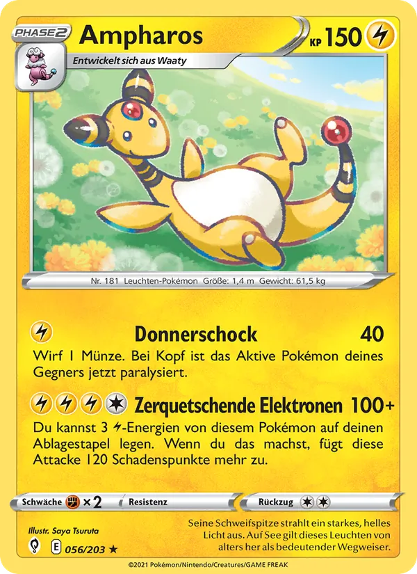Ampharos, Drachenwandel No. 56