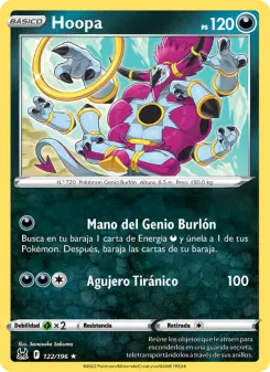 Hoopa, Origen Perdido Nº 122 Normal