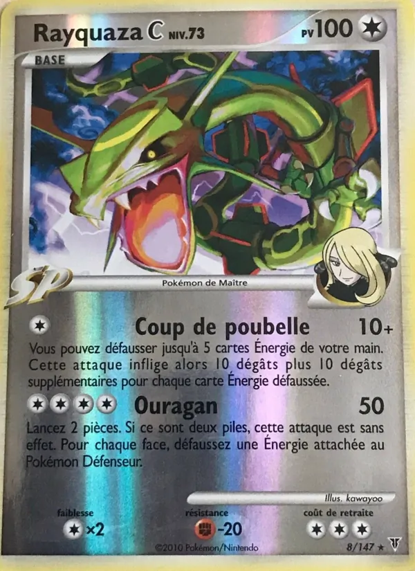 Rayquaza, Vainqueurs Suprêmes No. 8