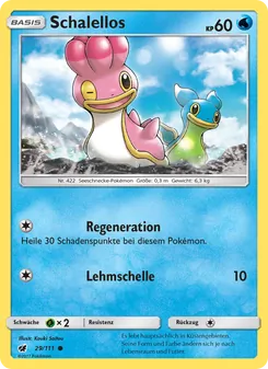 Schalellos, Aufziehen der Sturmröte No. 29 Normal