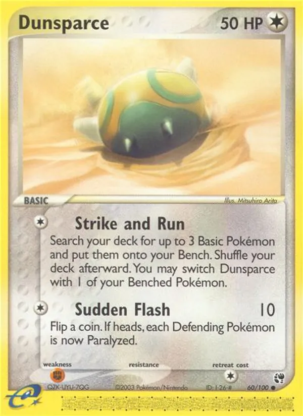 Dunsparce, Sandstorm No. 60