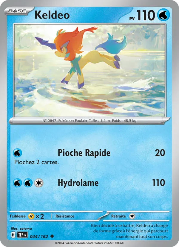 Keldeo, Forces Temporelles No. 044