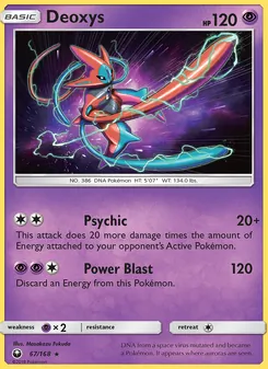 Deoxys, Celestial Storm Nº 67 Normal