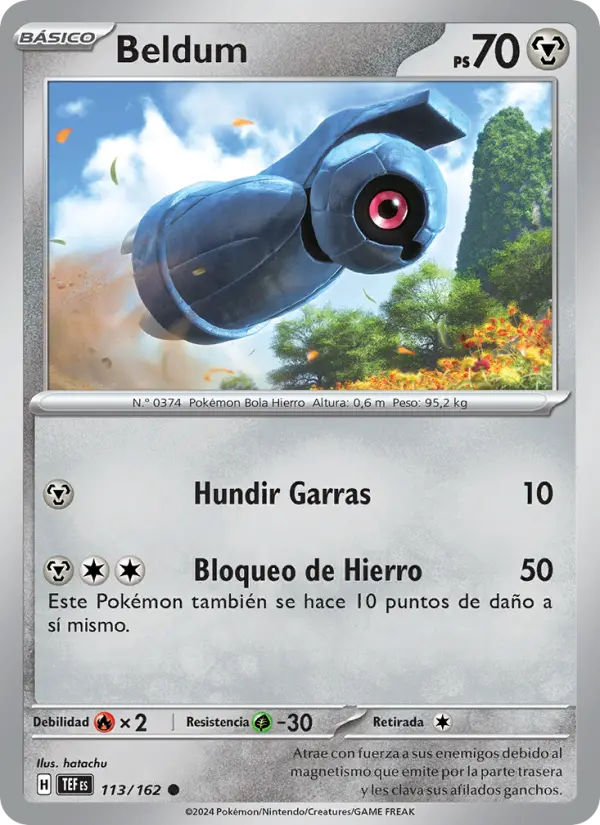Beldum, Fuerzas Temporales No. 113