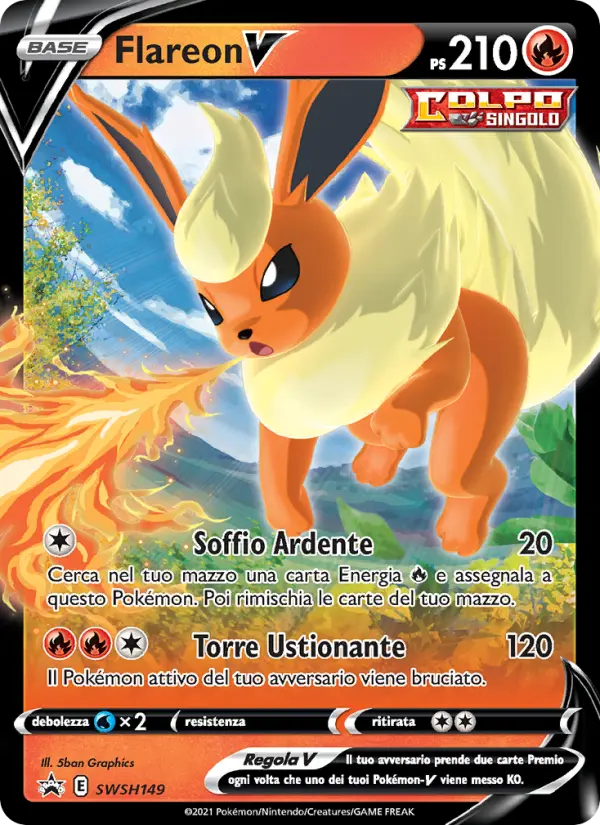 Flareon V, SPSC Promo Nº SWSH149