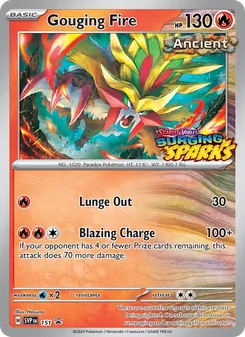 Gouging Fire, SVP Black Star Promos No. 151 Holo