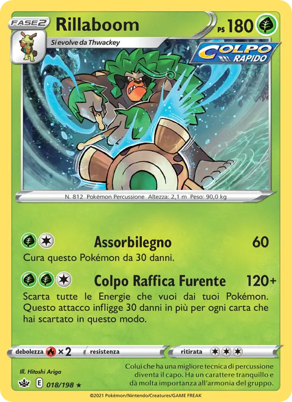 Rillaboom, Regno Glaciale No. 18