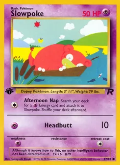 Slowpoke, Team Rocket Nº 67 Normal