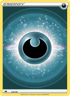 Darkness Energy, Crown Zenith Nº 158 Holo