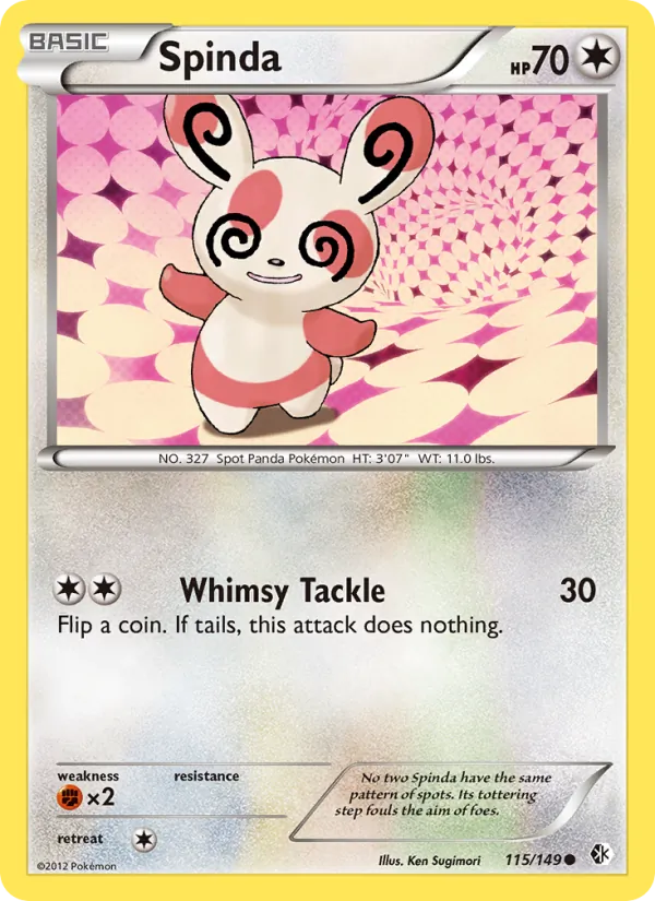Spinda, Boundaries Crossed No. 115