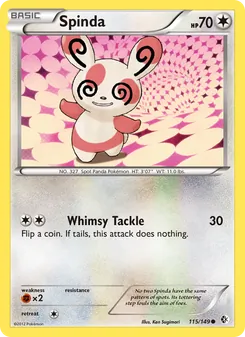 Spinda, Boundaries Crossed No. 115 Normal