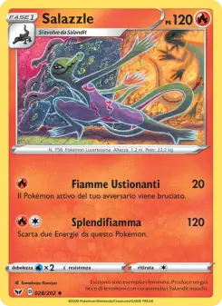 Salazzle, Spada e Scudo Nº 28 Normal
