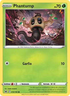 Phantump, Origen Perdido No. 016 Normal