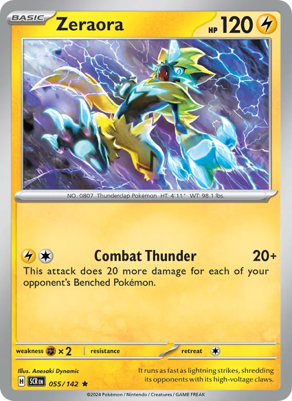 Zeraora, Stellar Crown Nº 055