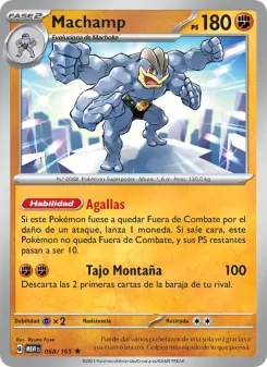Machamp, 151 No. 068 Holo