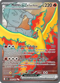 Moltres-ex del Team Rocket, Rivali Predestinati Nº 208 Holo
