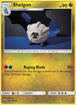 Shelgon, Celestial Storm Nº 105 Normal