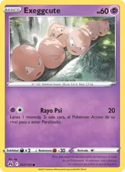Exeggcute, Cenit Supremo No. 057 Normal