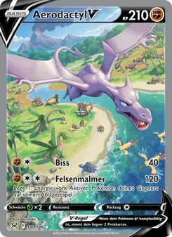 Aerodactyl V, Verlorener Ursprung Nº 180 Holo