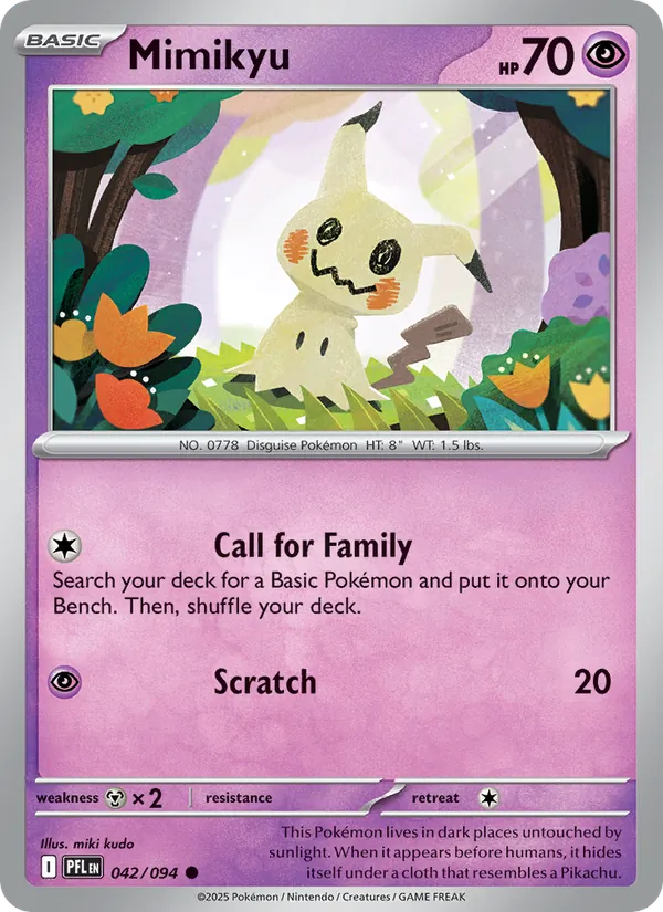 Mimikyu, Phantasmal Flames No. 042