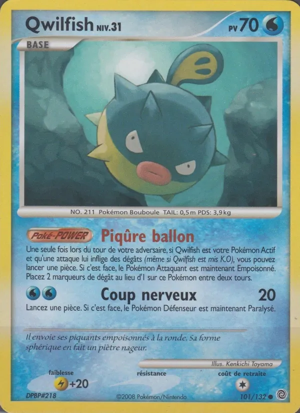 Qwilfish, Merveilles Secrètes Nº 101