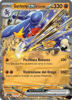 Garchomp-ex di Camilla, Ascesa Eroica No. 111 Holo